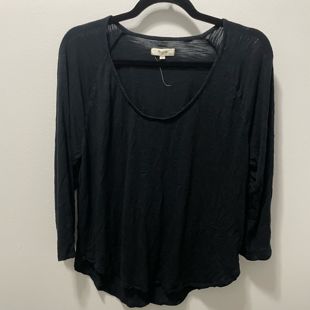 Black madewell long sleeve tee